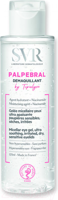Мицеллярный гель SVR Topialyse Palpebral Make-Up Remover Желе (125мл)