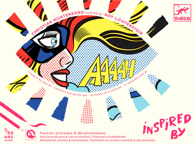 Раскраска Djeco Супергерои / DJ09376