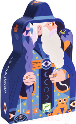 Пазл Djeco Волшебник и хрустальный скипетр / DJ07299