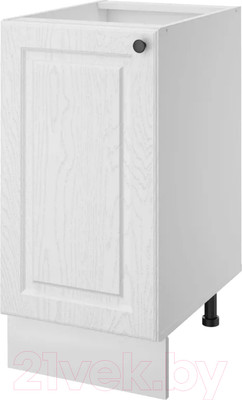 Шкаф-стол кухонный Stolline Гатьен 40 / 441.04 (белый/белый)