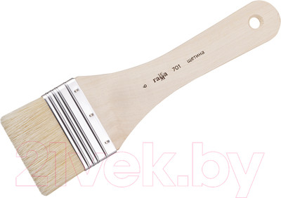 Кисть для рисования ГАММА Щетина №6 / 701006