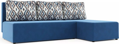 Диван угловой Stolline Рим (синий/ромб синий)