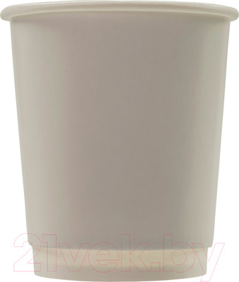 Набор бумажных стаканов Паксервис 250мл / DW80-280 (75шт, белый)