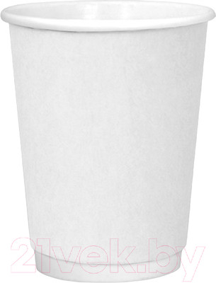Набор бумажных стаканов Паксервис 300мл / DW90-430 (50шт, белый)