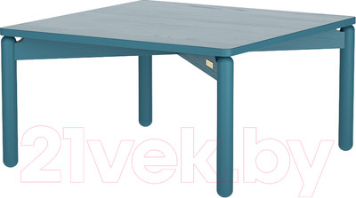 Журнальный столик Latitude Saga / SGBRDTBL-C-SQBL-GRN75 (сине-зеленый)