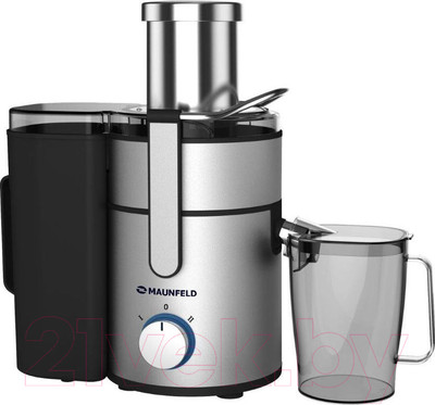 Соковыжималка электрическая Maunfeld MJE.1500S (нержавеющая сталь)