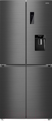 Холодильник с морозильником Centek CT-1749 NF Inox Inverter