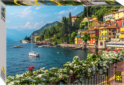 Пазл Step Puzzle Озеро Комо, Италия / 84054 (2000эл)