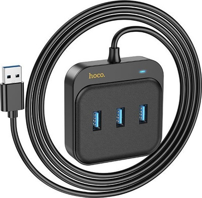 Док-станция для ноутбука Hoco HB35 4в1 (1.2м)