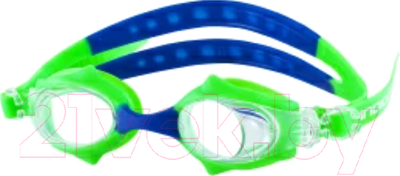 Очки для плавания Indigo Sport Danio IN352 (зеленый/синий)