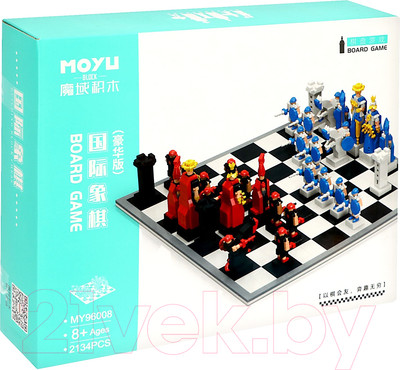 Конструктор MoYu Шахматы. Ход короля MY96008 / 9828391 (2134эл)