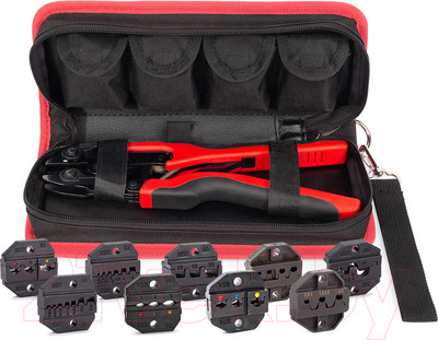 Набор обжимного инструмента КВТ 89183