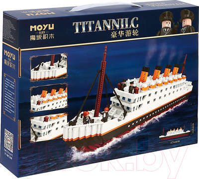 Конструктор MoYu Мини Блок. Титаник MY97041 / 9828392 (2980эл)