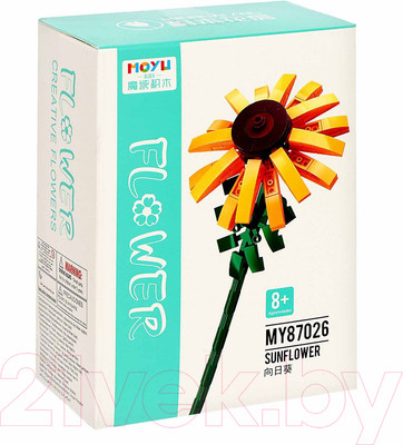 Конструктор MoYu Цветы. Подсолнух MY87026 / 9828376