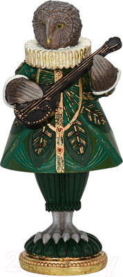 Статуэтка Fissman Сова играет на мандолине 0237