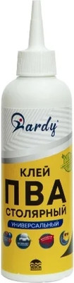 Клей HARDY ПВА столярный сверхпрочный универсальный (500мл)