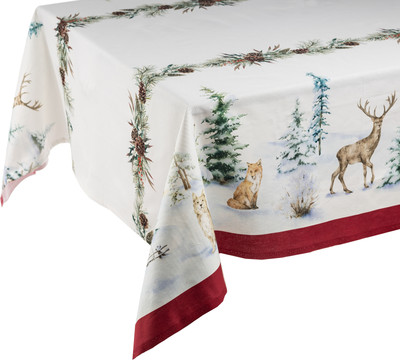 Скатерть Samsara Home Лесные друзья 110СК-3