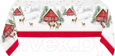 Скатерть Samsara Home Домик в лесу 145СК-5