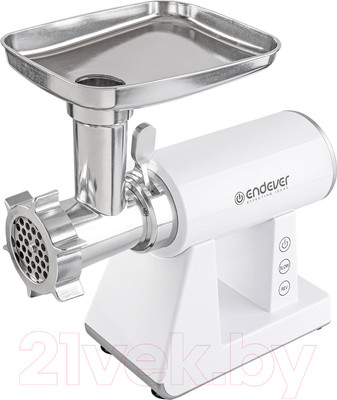 Мясорубка электрическая Endever Sigma-111 (белый/стальной)