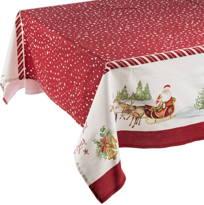 Скатерть Samsara Home Оленья упряжка 145СК-6