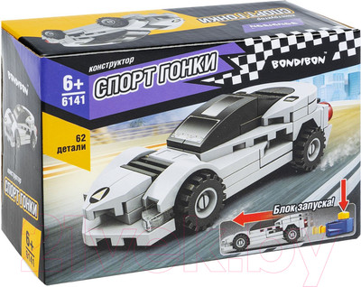 Конструктор Bondibon Спорт Гонки / ВВ6141 