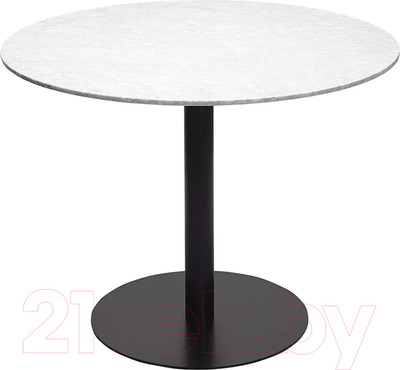 Обеденный стол Bergenson Bjorn Trond / BB0000487 (белый мрамор/черный)
