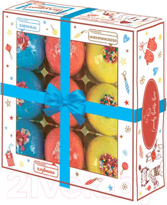 Набор бомбочек для ванны Лаборатория Катрин Candy Bath Bar Почудим (360г)