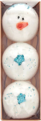 Набор бомбочек для ванны Лаборатория Катрин Снеговик (360г)