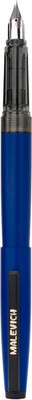 Ручка перьевая Малевичъ С черной тушью и значком / 196429 (ультрамарин)