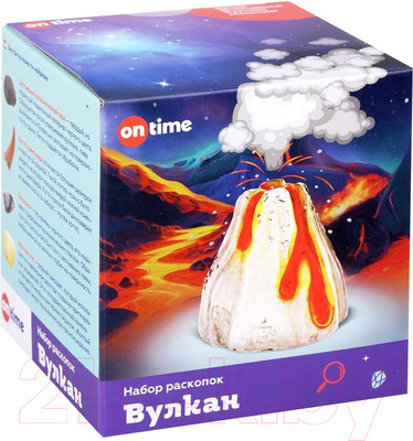 Набор для опытов On Time Набор раскопок Вулкан / 45132 