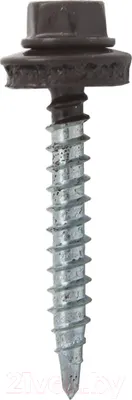 Саморез ЕКТ 4.8х35 сверло PT1 RAL 8017 / V023075
