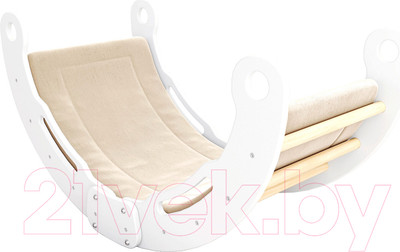 Качалка детская Romana 03.20.05 (дерево/белый)