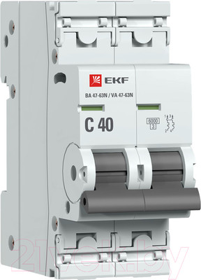Выключатель автоматический EKF PROxima ВА 47-63N / M636240C