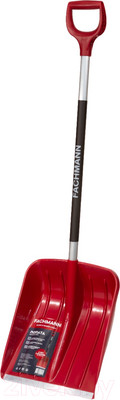 Лопата для уборки снега Fachmann 05.060 (бордовый)