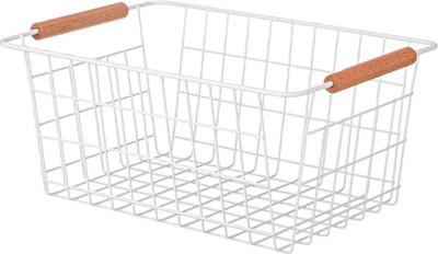 Корзина для хранения Agness 917-114 (белый)