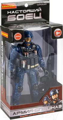 Фигурка игровая Bondibon Настоящий боец. Спецназовец / ВВ6255