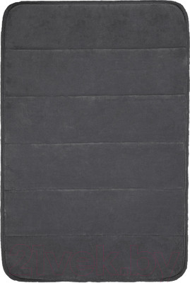 Коврик для ванной Вилина Велюр / 7170 (50x80, черный)