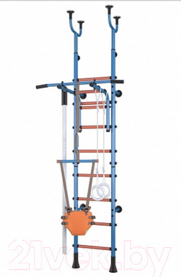 Детский спортивный комплекс Polini Kids Sport Active (лазурный)