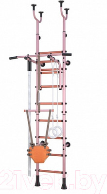 Детский спортивный комплекс Polini Kids Sport Active (розовый)