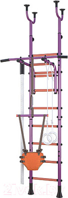 Детский спортивный комплекс Polini Kids Neo (фиолетовый)