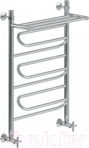 Полотенцесушитель водяной НИКА ЛZ ВП 80x50 / 690850201 (боковое подключение, м/о 50)