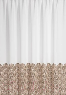 Шторка-занавеска для ванны IDDIS BW03P18i11 (коричневый)