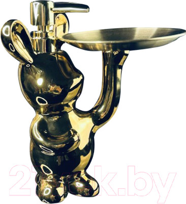 Дозатор для жидкого мыла Lenardi С подставкой 143-005