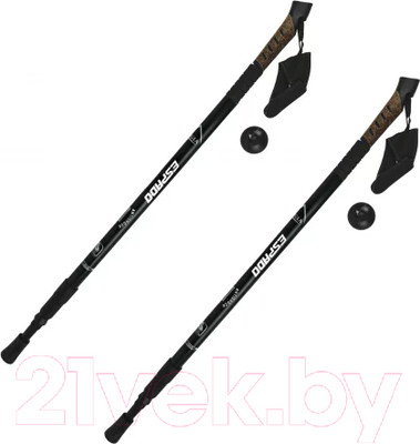 Палки для скандинавской ходьбы Espado ENW-004 (черный)