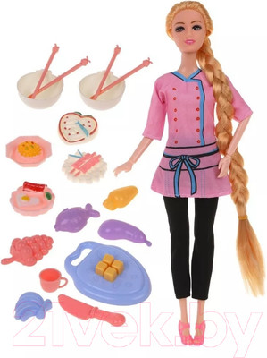 Кукла с аксессуарами Наша игрушка Повар / A21552 