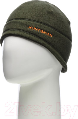 Шапка для охоты и рыбалки Huntsman Двусторонняя (р-р 56-58, хаки)