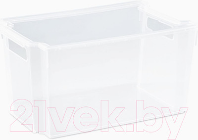 Контейнер для хранения Violet Модуль без крышки / 6618006 (18л, белый)