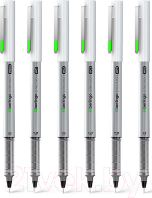 Набор капиллярных ручек Berlingo Precision / CK_50260 (6шт, черный)
