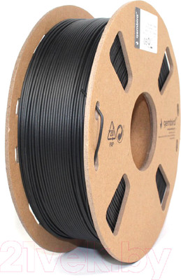 Пластик для 3D-печати Gembird PLA 3DP-PLA1.75-02-CARBON (1.75мм, 800г)