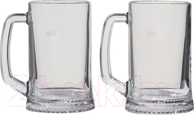 Набор пивных кружек Luminarc Время дегустаций O0384 (2шт)